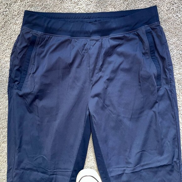 Lululemon Great Wall Pant Sz XL (35") in Deep Blue - Excellent Condition - Picture 2 of 14